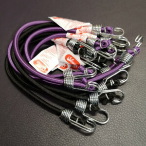 8 Stück Spanngummi, Expander, Spanner – 25cm lang mit kleinen rostfreien Haken, Qualitätsware EU